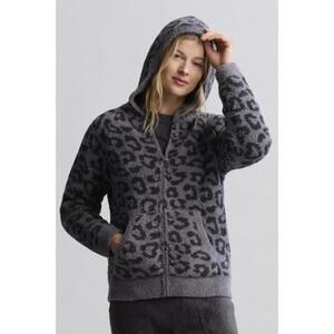 NEW CozyChic® Barefoot In the Wild® Zip Hoodie in Graphite Size XL #C4719